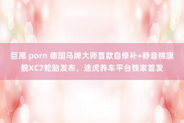 巨屌 porn 德国马牌大师首款自修补+静音棉旗舰XC7轮胎发布，途虎养车平台独家首发